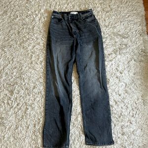 Abercrombie & Fitch The 90’s Straight Ultra High Rise